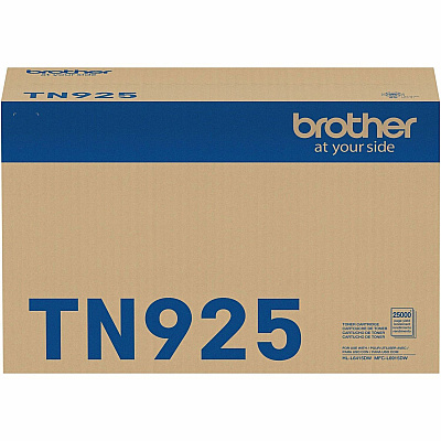 Brother TN925 Original Laser Toner Cartridge - Black - 1 Pack