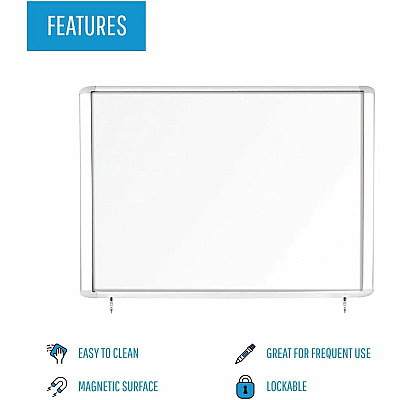 MasterVision Water-Resistant Enclosed Dry-Erase Board (BVCVT340609760)