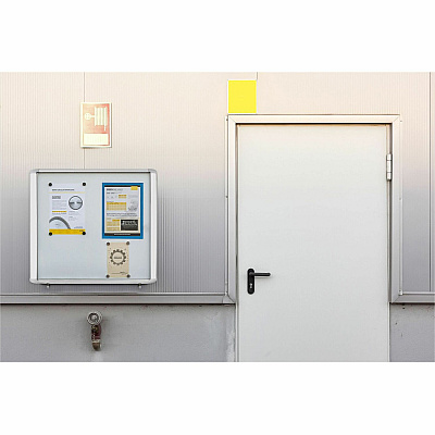 MasterVision Water-Resistant Enclosed Dry-Erase Board (BVCVT340609760)