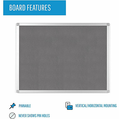 MasterVision Ayda Fabric Bulletin Board (BVCFA02429214)