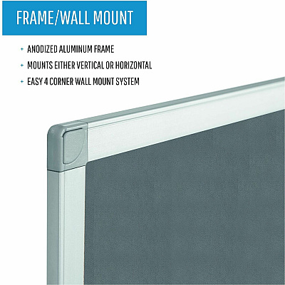 MasterVision Ayda Fabric Bulletin Board (BVCFA02429214)