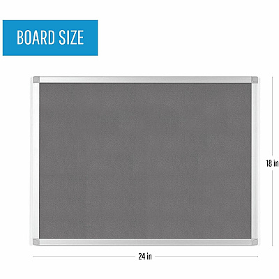 MasterVision Ayda Fabric Bulletin Board (BVCFA02429214)