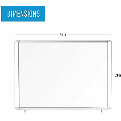 MasterVision Water-Resistant Enclosed Dry-Erase Board (BVCVT380609760)