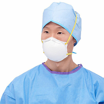 Medline Cone-Style N95 Surgical Respirator Masks (MIINON24506AZ)