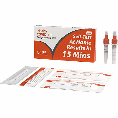iHealth Rapid Antigen Test Kit (WSHTSTIHEALTH2)
