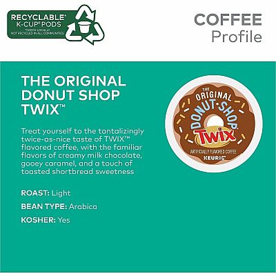 The Original Donut Shop K-Cup Twix Coffee K-Cups (9694)