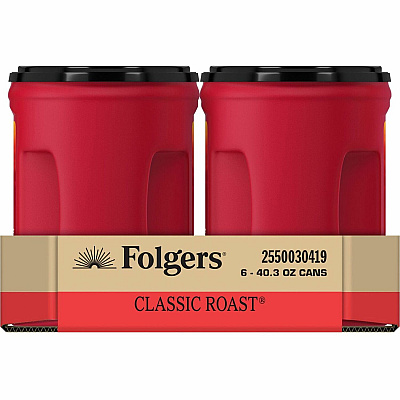 Folgers Ground Canister Classic Roast Coffee (FOL30419PL)