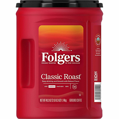 Folgers Ground Canister Classic Roast Coffee (FOL30419)