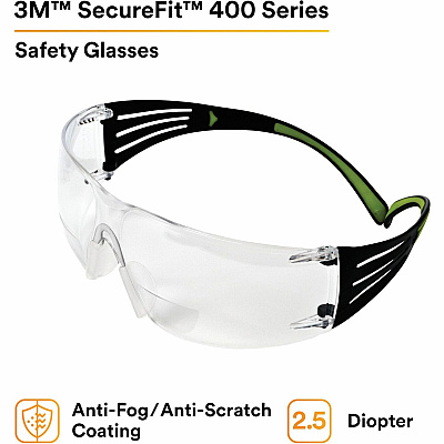 3M SecureFit Protective Eyewear (MMMSF425AF)