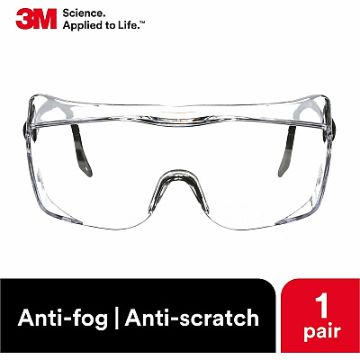 3M OX Protective Eyewear - Clear Lens (MMM1216600000)