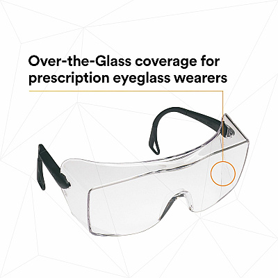 3M OX Protective Eyewear - Clear Lens (MMM1216600000)