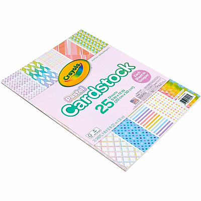 Crayola Pastel Cardstock (CYO990053)