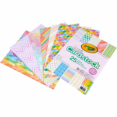 Crayola Pastel Cardstock (CYO990053)