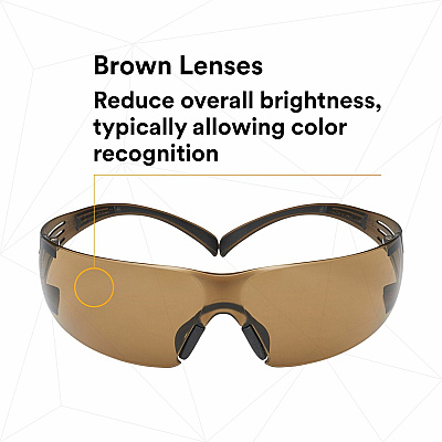 3M SecureFit Protective Eyewear (MMMSF405SGAFBCT)