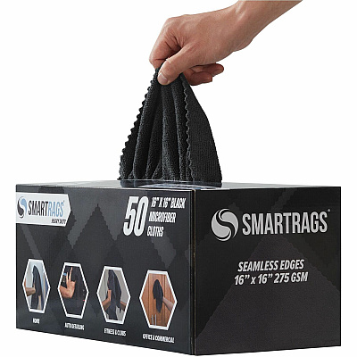Monarch Smart Rags Microfiber Cloths (MONM930BK)