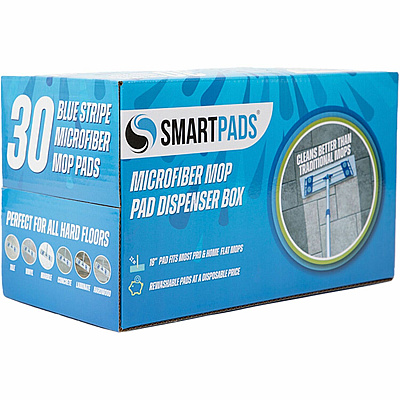 Monarch Microfiber Wet/Dry Mop Pad Refills (MONM901RMPBL)