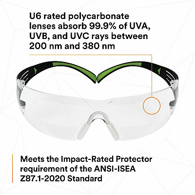 3M SecureFit Protective Eyewear (MMMSF425AFCT)