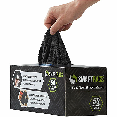 Monarch Smart Rags Microfiber Cloths (MONM950BLK)