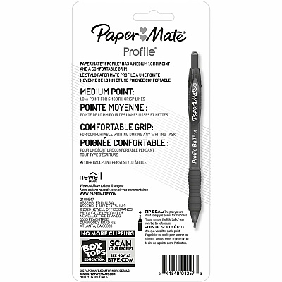 Paper Mate Profile Retractable Ballpoint Pens (PAP2095467)