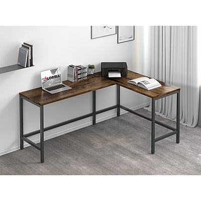 NuSparc L-Shaped Metal Frame Desk (NPRDK102RRRK)