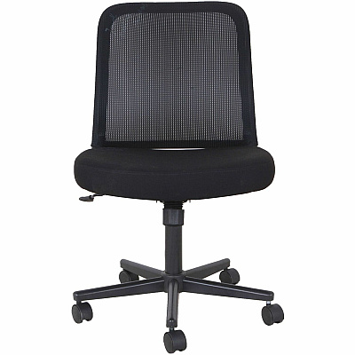NuSparc Armless Task Chair (NPRCH302MNBK)
