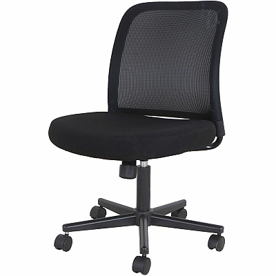 NuSparc Armless Task Chair (NPRCH302MNBK)
