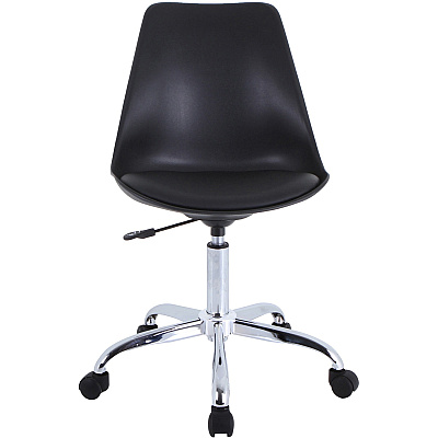 NuSparc Padded Seat Poly Task Chair (NPRCH303CNBK)