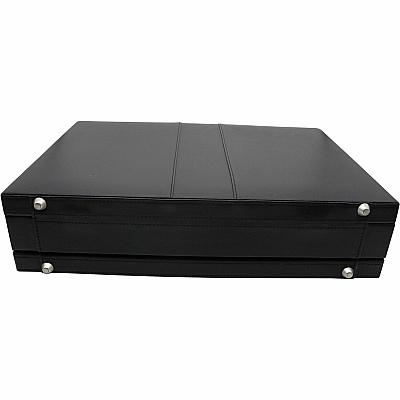 NuSparc Carrying Case (Attache) Document, Paper, Business Card, Pen - Black (NPRBC100ZZBK)