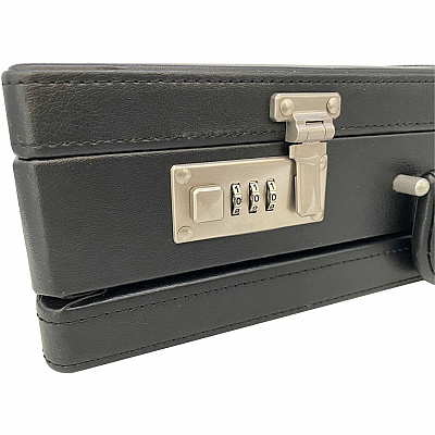 NuSparc Carrying Case (Attache) Document, Paper, Business Card, Pen - Black (NPRBC100ZZBK)