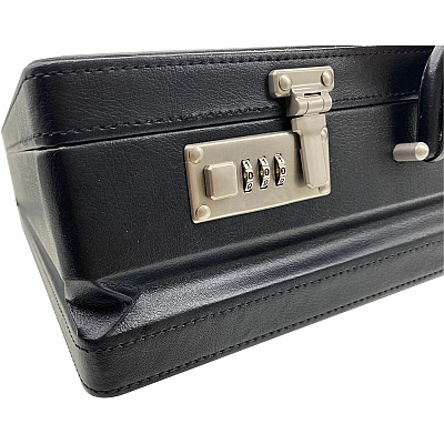 NuSparc Carrying Case (Attache) Document, Paper, Business Card, Pen - Black (NPRBC100ZZBK)