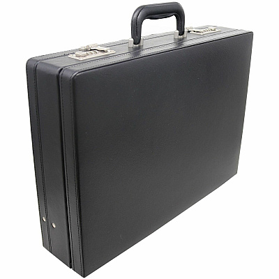 NuSparc Carrying Case (Attache) Document, Paper, Business Card, Pen - Black (NPRBC100ZZBK)