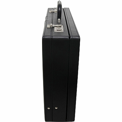 NuSparc Carrying Case (Attache) Document, Paper, Business Card, Pen - Black (NPRBC100ZZBK)
