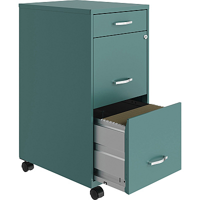 NuSparc Mobile File Cabinet (NPRVF318BMTL)