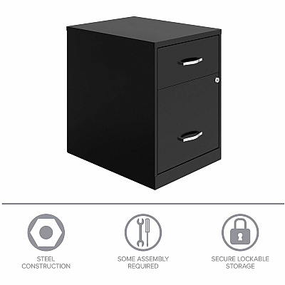 NuSparc File Cabinet (NPRVF218GABK)