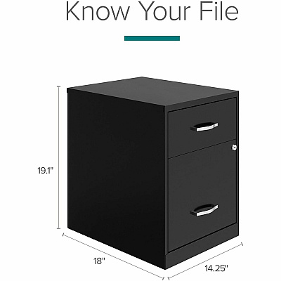 NuSparc File Cabinet (NPRVF218GABK)