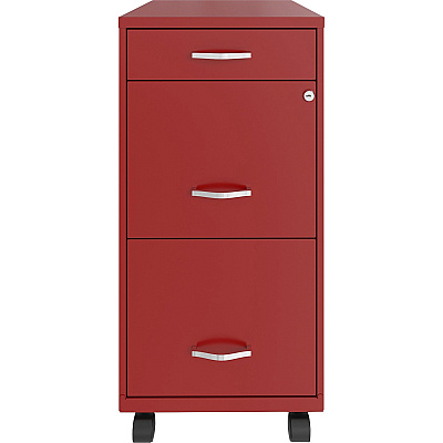 NuSparc Mobile File Cabinet (NPRVF318BMRD)