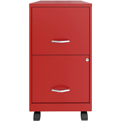 NuSparc Mobile File Cabinet (NPRVF218AMRD)