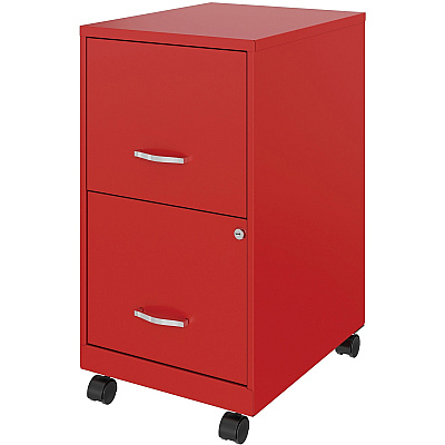 NuSparc Mobile File Cabinet (NPRVF218AMRD)