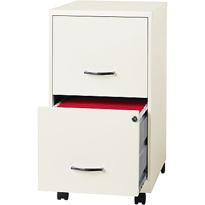 NuSparc Mobile File Cabinet (NPRVF218AMWE)