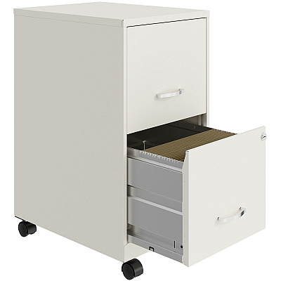 NuSparc Mobile File Cabinet (NPRVF218AMWE)