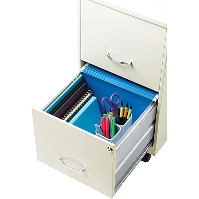 NuSparc Mobile File Cabinet (NPRVF218AMWE)