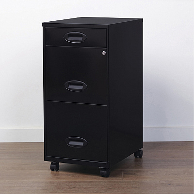 NuSparc File Cabinet (NPRVF318EMBK)