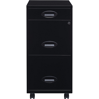 NuSparc File Cabinet (NPRVF318EMBK)