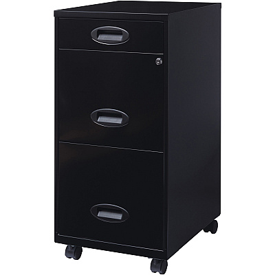 NuSparc File Cabinet (NPRVF318EMBK)