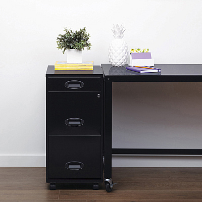 NuSparc File Cabinet (NPRVF318EMBK)