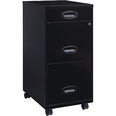 NuSparc File Cabinet (NPRVF318EMBK)