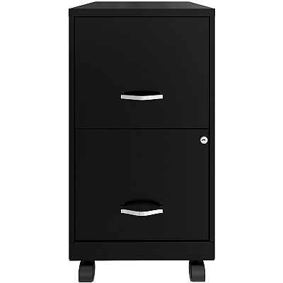 NuSparc Mobile File Cabinet (NPRVF218AMBK)