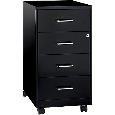 NuSparc Mobile Storage Cabinet (NPRVF418DMBK)