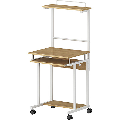 NuSparc Mobile Computer Workstation w/Keybrd Tray (NPRWS100AMME)