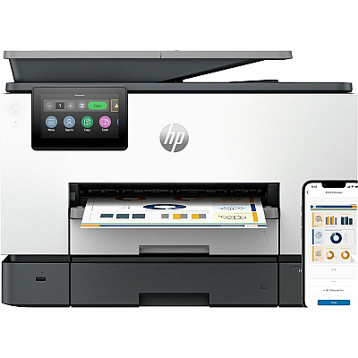 HP Officejet Pro 9130b Wired & Wireless Inkjet Multifunction Printer - Color - Cement (HEW4U555A)
